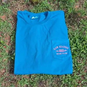 Slow Readers Book Club Tee – Embroidered Pocket Tee